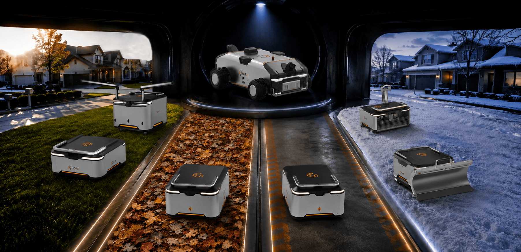 The New Standard for American Chores — ONE ROBOT EVERY CHORE ALL YEAR